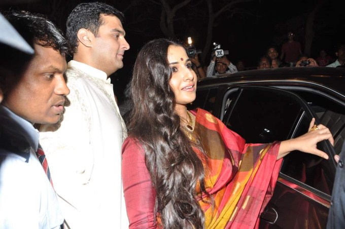 Vidya Balan and Siddharth Roy Kapur's Wedding Bash