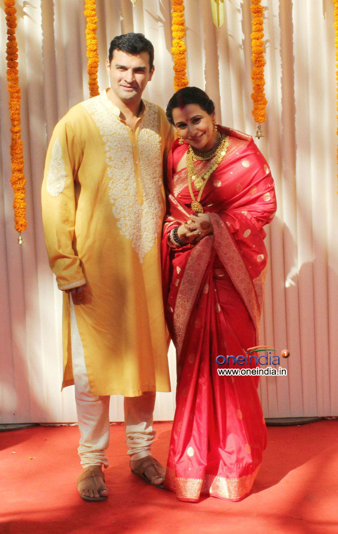 Vidya Balan and Siddharth Roy Kapur Wedding
