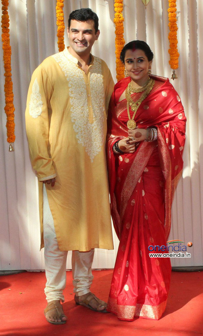 Vidya Balan and Siddharth Roy Kapur Wedding