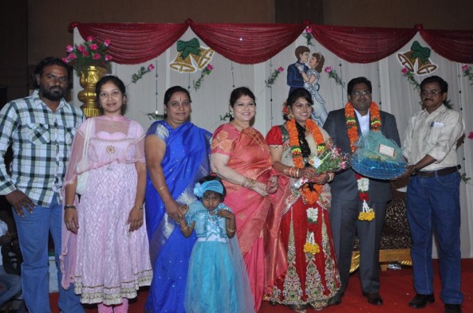 Actress Y Vijaya Daughter Wedding Reception