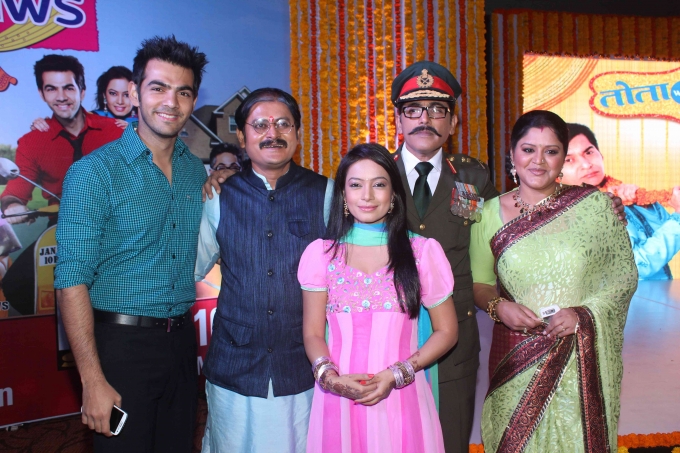 Launch of SAB TV's Hum Aapke Hain In Laws and Tota Weds Maina