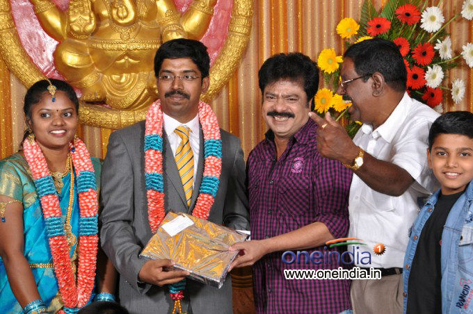 Kumudam Magazine Photographer Chitramani's Son Wedding Reception