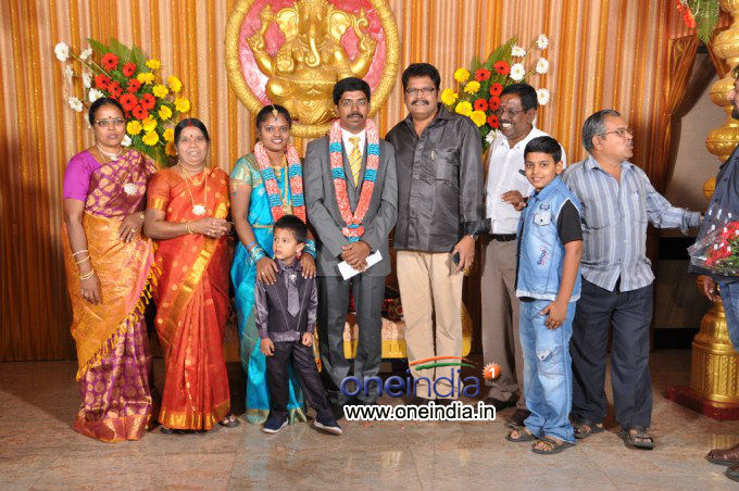 Kumudam Magazine Photographer Chitramani's Son Wedding Reception