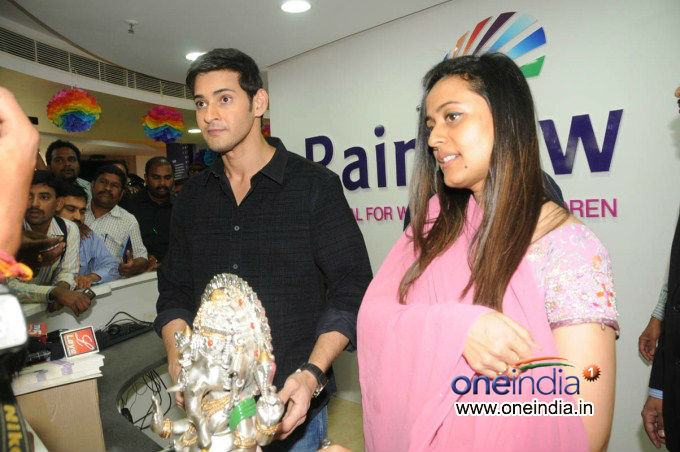Mahesh Babu and Namrata Shirodkar launches Rainbow Hospital