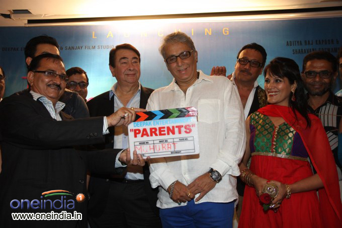 Launch of Aditya Raj Kapoor Film Parents