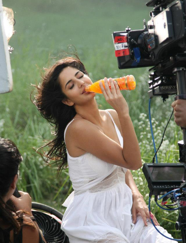Katrina Kaif Unseen Pics From Slice Ad Shoot
