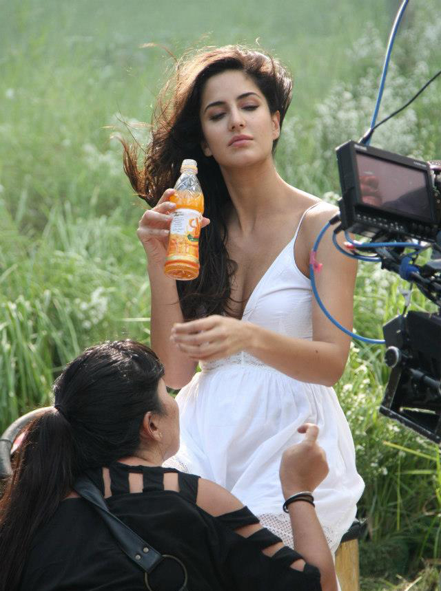 Katrina Kaif Unseen Pics From Slice Ad Shoot