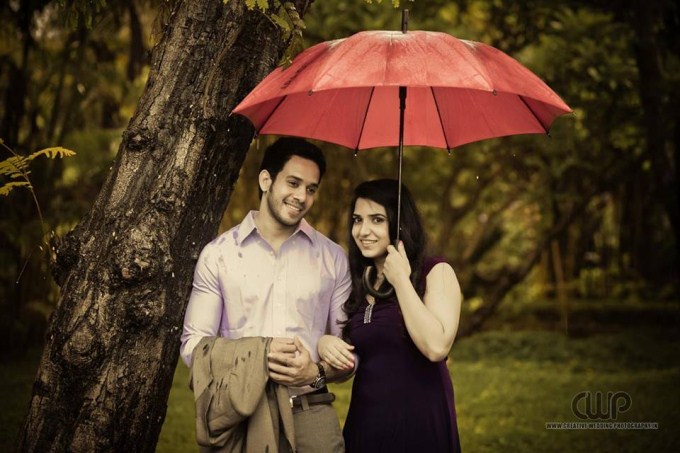 Actor Bharath and Jesslie wedding photoshoot