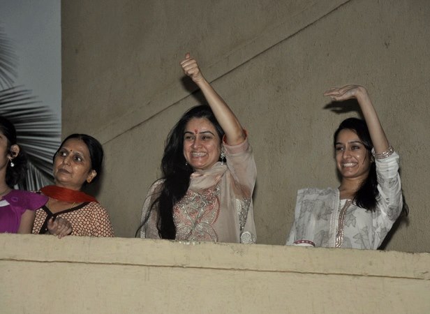 Shraddha Kapoor's Ganesh Chaturthi 2013 celebration