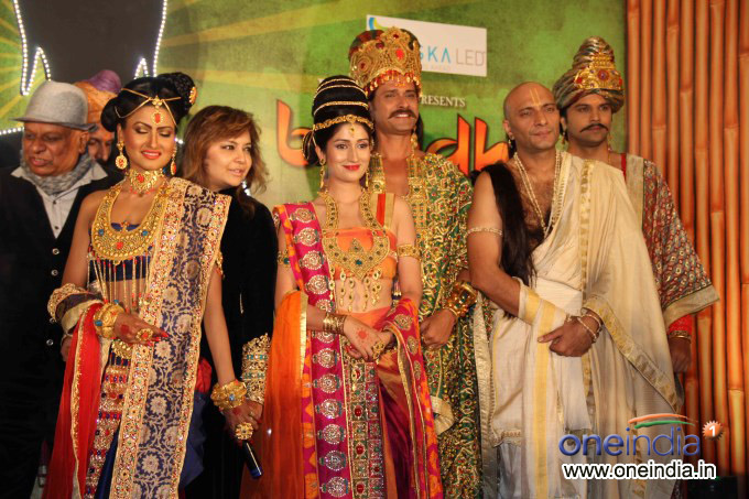 Press conference of Zee TV's serial Buddha