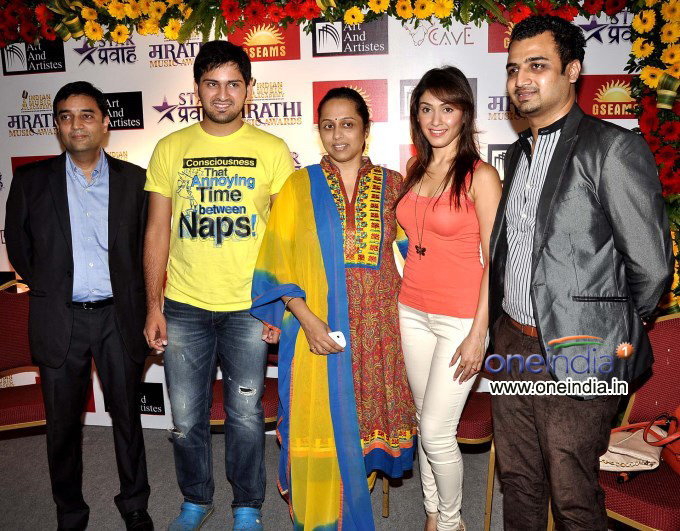 Announcement of IMA Marathi music awards 2013