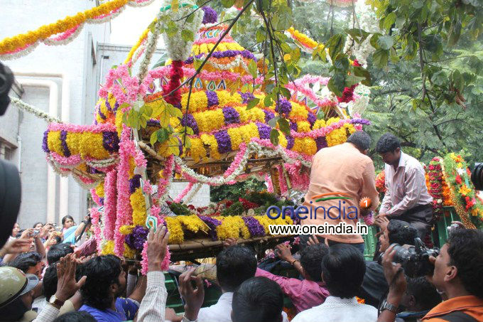 Famous Singer Manna Dey Funeral