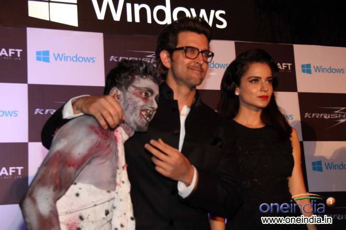 Krrish 3 promotion with Microsoft Game Launch