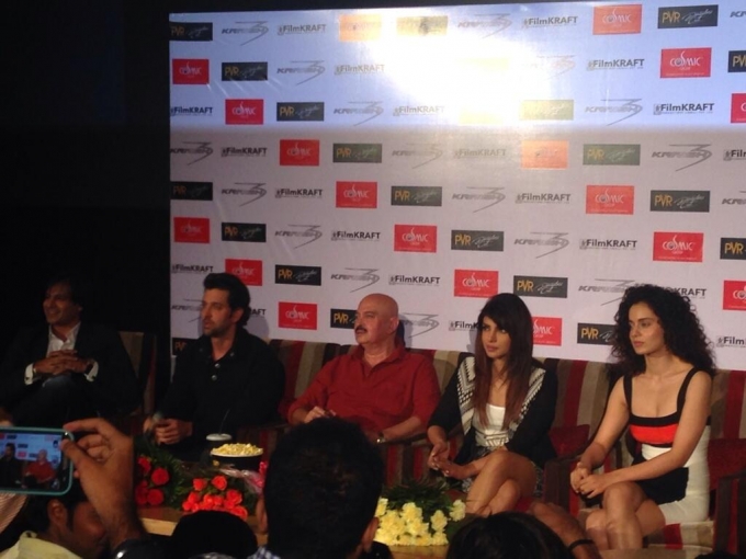 Krrish 3 film promotion at New Delhi