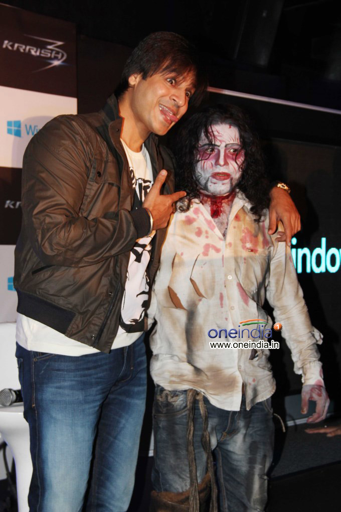 Krrish 3 promotion with Microsoft Game Launch