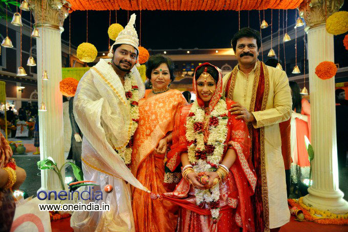 Brahmaji son Wedding