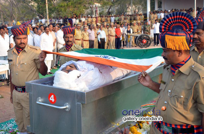Karnataka PSI Mallikarjun Bande Funeral