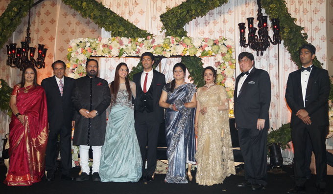 Ahana Deol's Delhi Wedding Reception