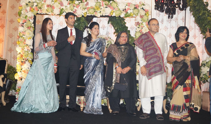 Ahana Deol's Delhi Wedding Reception