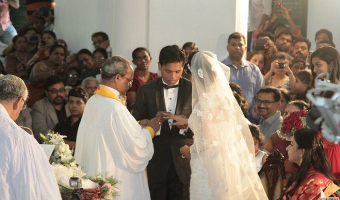 Meera Jasmine Weds Anil John Titus