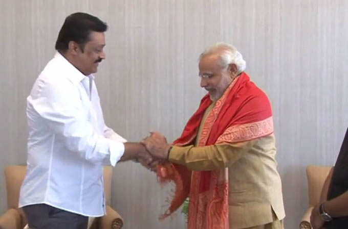 Suresh Gopi meets Narendra Modi