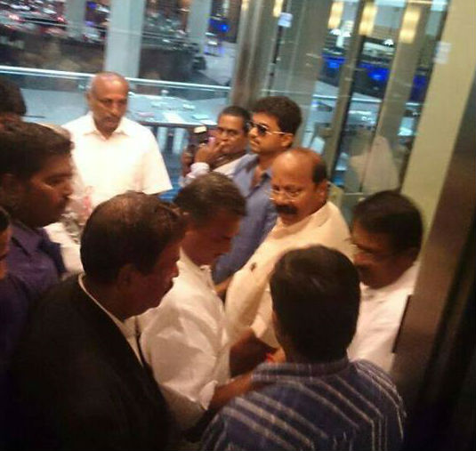 Actor Vijay meets Narendra Modi