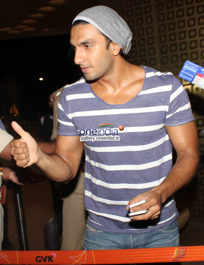 Anil Kapoor, Priyanka Chopra & Ranvir Singh Leaves to Cannes 2014