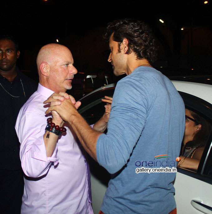 Hrithik Roshan with Family Snapped at Nido Bandra