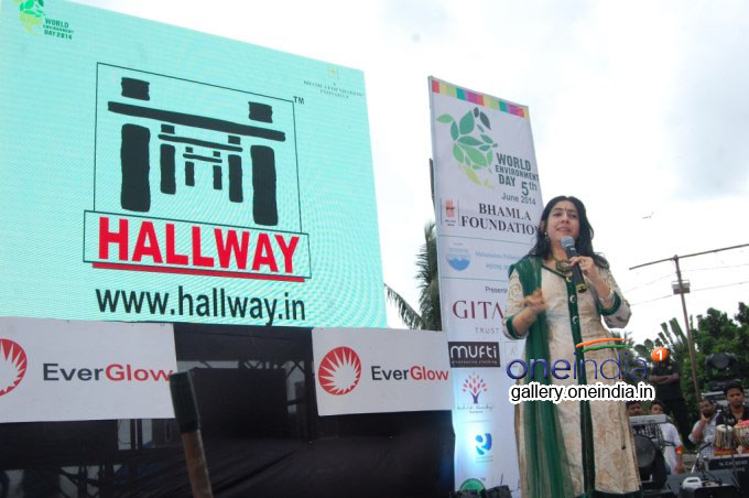 Celebrities at World Environment Day 2014