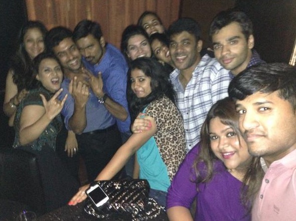Dhanush Birthday Party 2014