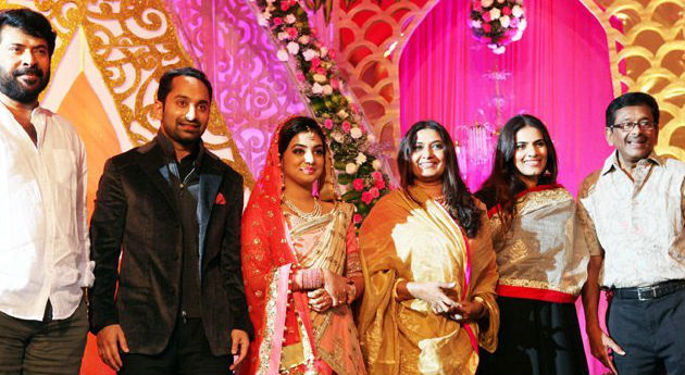 Nazriya Nazim and Fahadh Faasil Wedding Reception