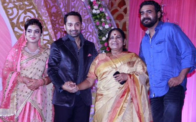 Nazriya Nazim and Fahadh Faasil Wedding Reception