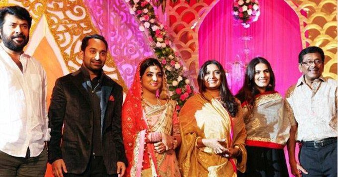 Nazriya Nazim and Fahadh Faasil Wedding Reception