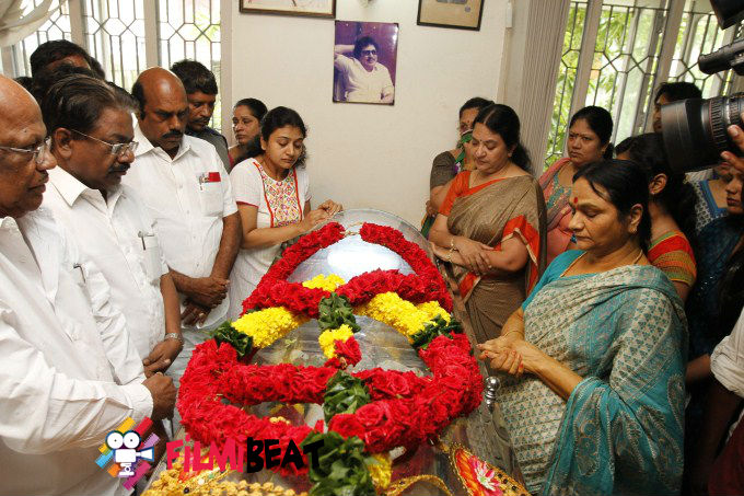 Celebrities Pay Homage to Actor SS Rajendran