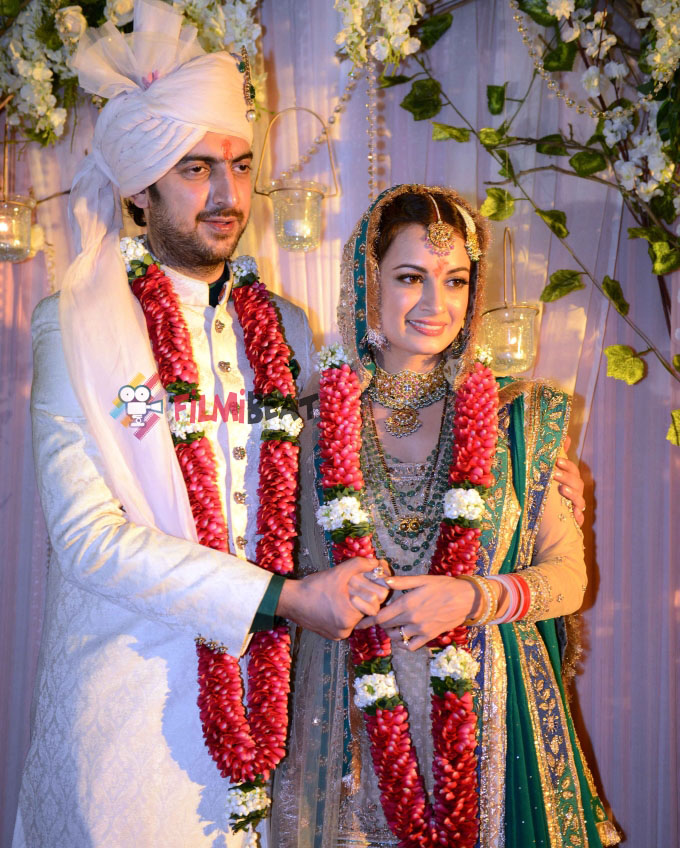 Dia Mirza And Sahil Sangha's Wedding Ceremony