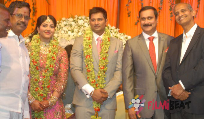Anbumani Ramadoss's Daughter Samyuktha Wedding