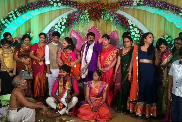 Sai Kumar Son Aadi Engagement
