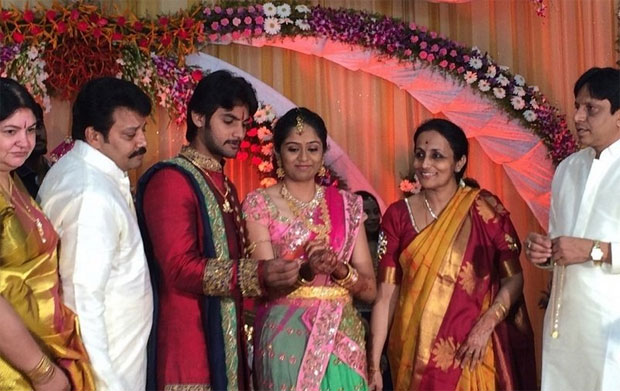 Sai Kumar Son Aadi Engagement