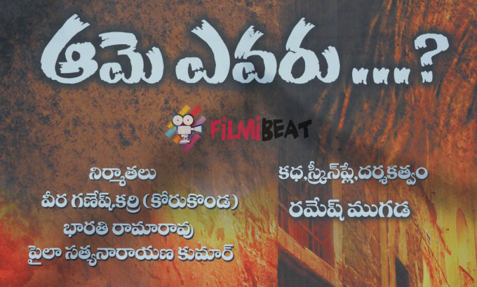 Aame Evaru Movie Launch