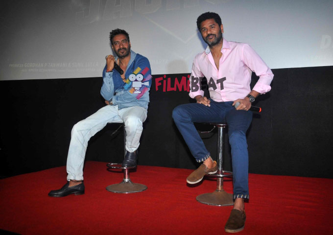 Ajay Devgn And Prabhu Deva Promote Action Jackson