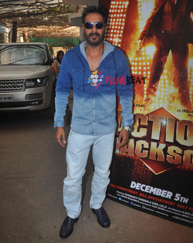 Ajay Devgn And Prabhu Deva Promote Action Jackson