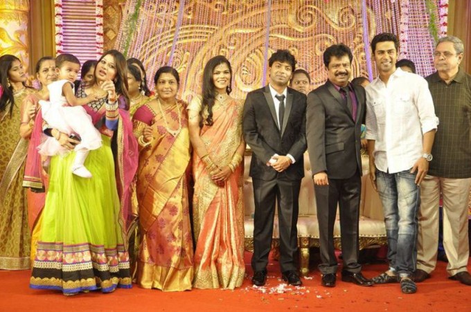 Pandiarajan Son Pallavarajan Wedding Reception