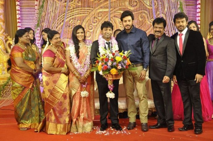 Pandiarajan Son Pallavarajan Wedding Reception