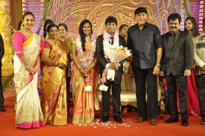 Pandiarajan Son Pallavarajan Wedding Reception