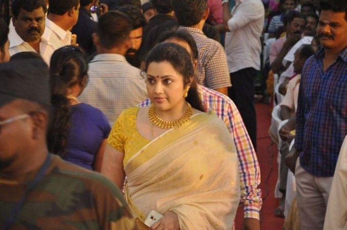 Pandiarajan Son Pallavarajan Wedding Reception