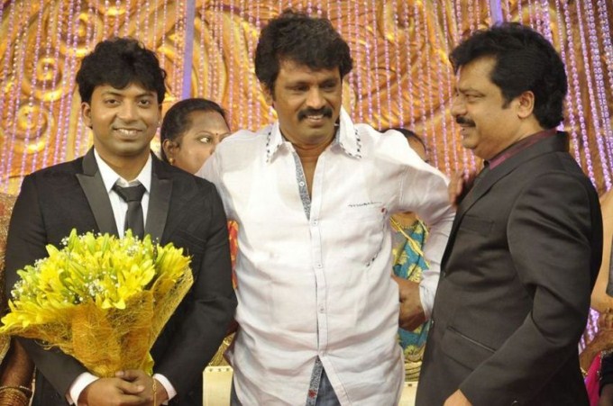 Pandiarajan Son Pallavarajan Wedding Reception