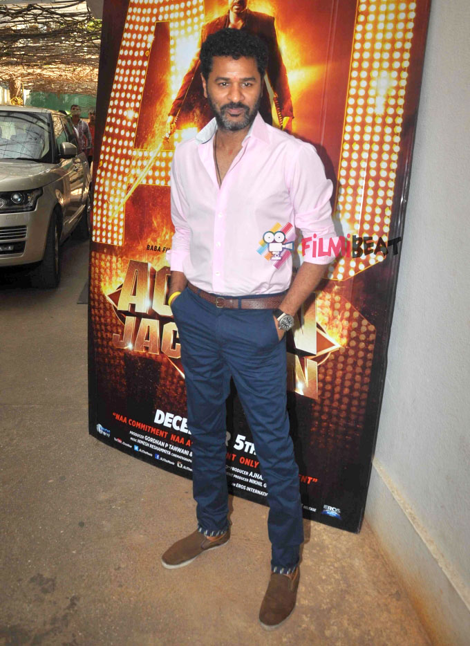 Ajay Devgn And Prabhu Deva Promote Action Jackson
