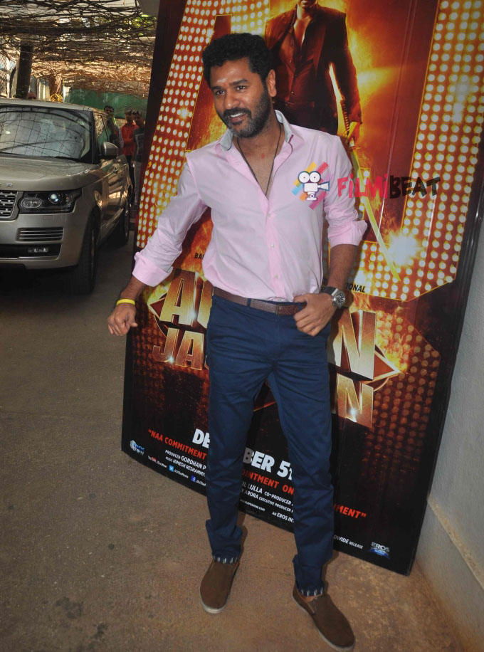 Ajay Devgn And Prabhu Deva Promote Action Jackson