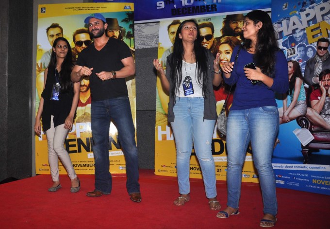 Promotion Of Happy Ending At Mithibai College