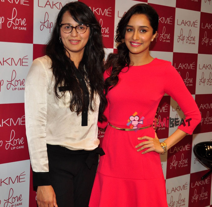 Shraddha Kapoor Launches Lakme Lip Love